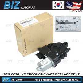 Kia GENUINE Front LEFT Window Motor Auto Up & Down for 11-15 KIA SORENTO 82450-2P010