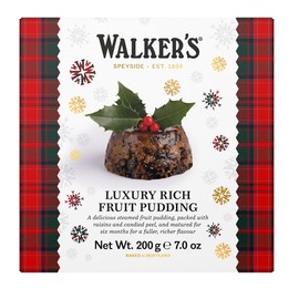 Walkers Shortbread Luxury Rich Fruit Pudding 7oz