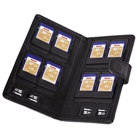 Hama SD/MicroSD Medium Memory Case - Black