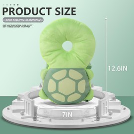 WKC Baby Head Protector Backpack with Knee Pads & Non-Slip Socks, Toddler Safety for Crawling & Walking (Style 2)