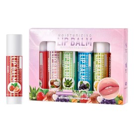 Set De Bálsamo Labial Con Sabor A Fruta Bálsamo Labial De Dí Multicolor