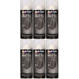 Sherwin-Williams Company Duplicolor High Performance Matte Clearcoat Wheel Paint (12 oz) - 6 Pack