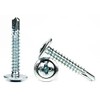 4.2mm x 40mm Self Drilling Wafer Head Screws Steel Self