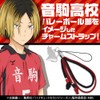 ハイキュー!! セカンドシーズン 音駒高校バレーボール部 イメージアクセサリーストラップ