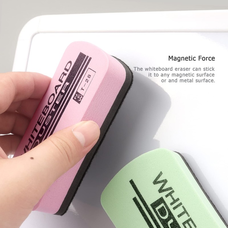 Tamaki 6 Pack Dry Erasers for White Board Magnetic Whiteboard