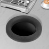 Open Bottom Espresso Knock-Box Chute - Thickened Silicone Circle Knock