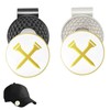 Golf Ball Markers with Magnetic Hat Clip – Durable Stainless