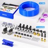 TAILONZ PNEUMATIC Blue 1/2 Inch od 32 Meter 100ft PU