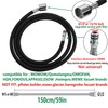 Pull Down Kitchen Faucet Hose Replacement M15*1MM X G1/2,(360 Rotatable)