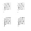Set of 4 pcs Hafele Steel Corner Brace Brackets Furniture