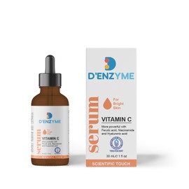 D'ENZYME Vitamin C Aydınlatıcı Serum-(WITH FERULIC ACID, NIACINAMIDE and HYALURONIC ACID)