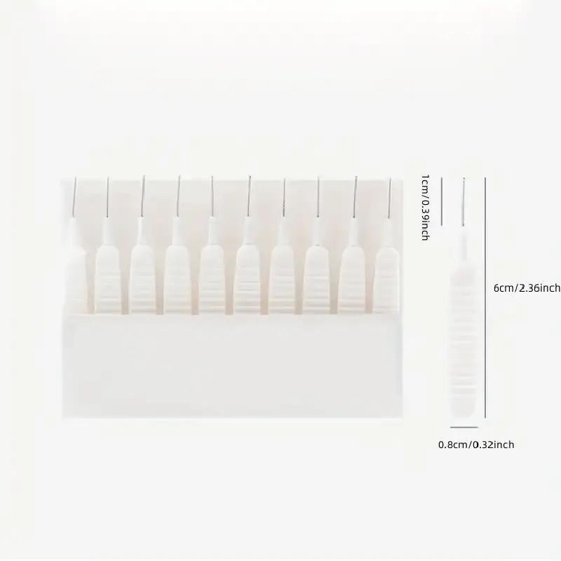 10pcs/set Shower Nozzle Cleaning Brush, Multifunctional Shower Head Crevice Cleaning