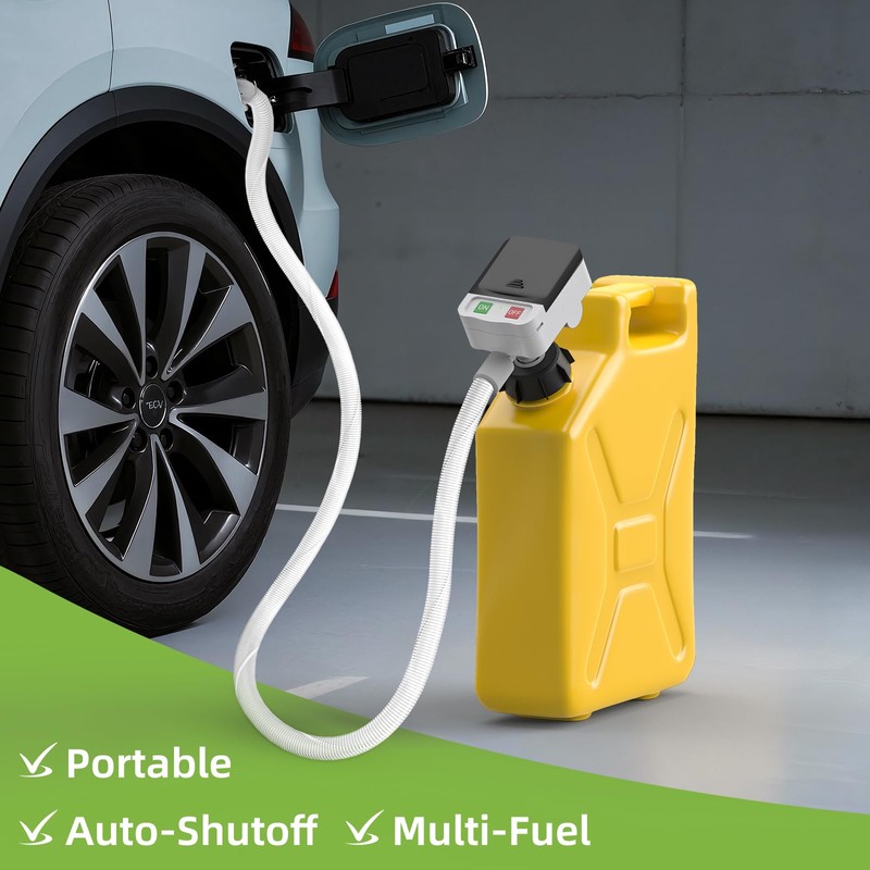 Automatic Fuel Transfer Pump, 3.2 Gallon per Min, includes 51''