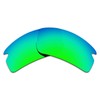 Alphax Emerald Green Polarized Replacement Lenses for Oakley Flak 2.0