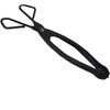 Straight Coal Tongs Metal Fireplace Firepit Wood Coal Scissor Grabber