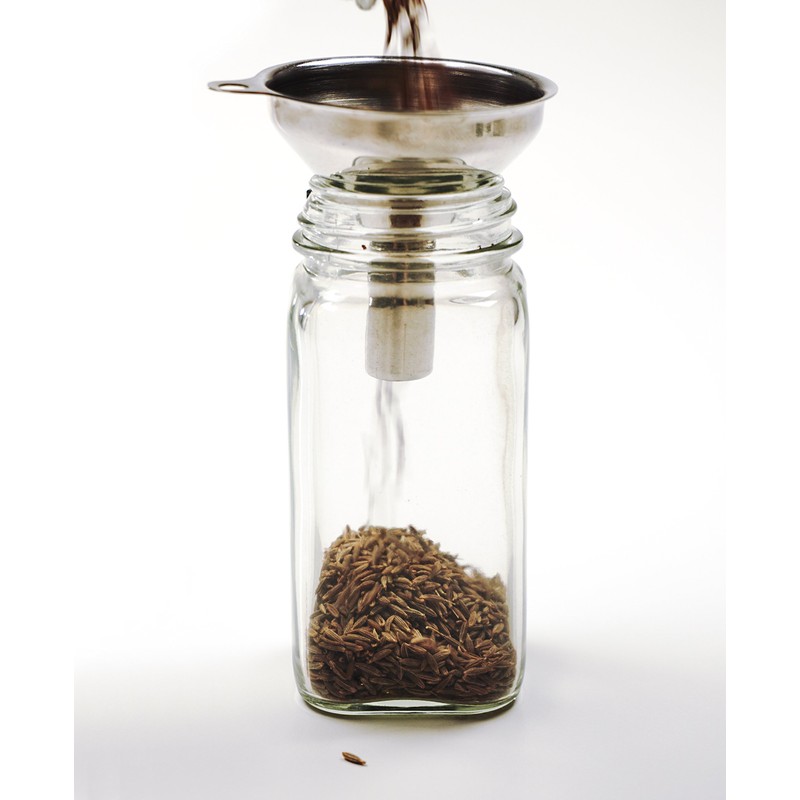 Stainless Steel Funnel - For Filling Narrow Jars and Bottles,