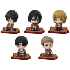 Bandai Attack on Titan Suwarasetai Mystery Sitting Figure