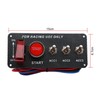 Toggle Switch Ignition 5 in 1 12V 40A Carbon Fibre