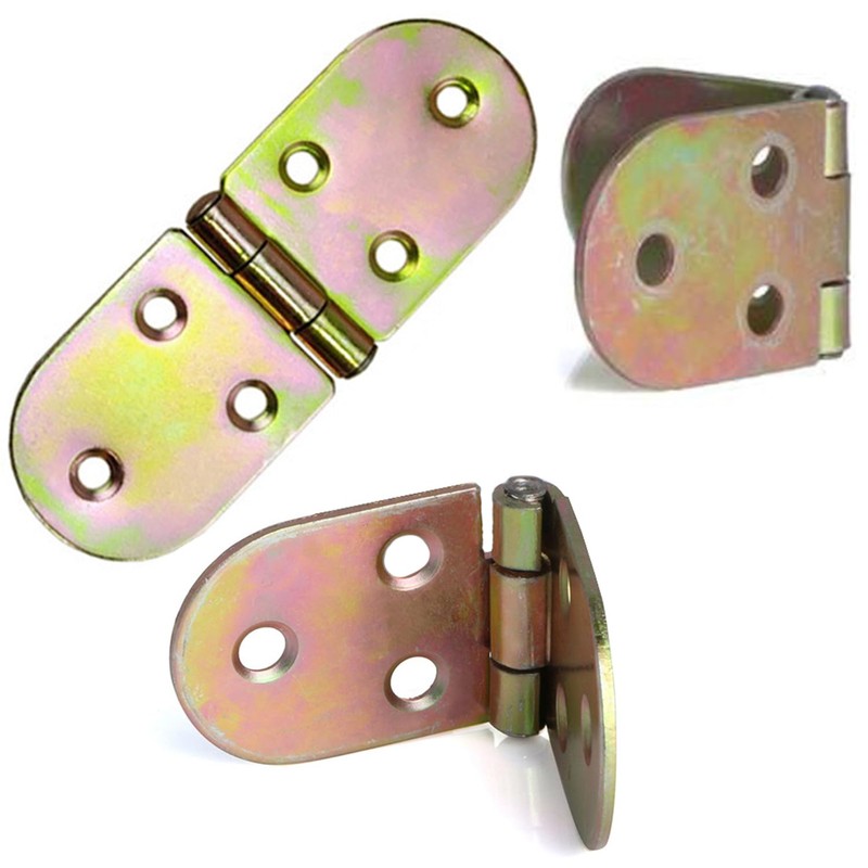 Bestgle 15Pcs Folding Flip Hinge, 180° Folding Table Hinge, Drop