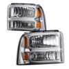 CHEDA Headlights Assembly Replacement for 2005-2007 Ford F250 F350 F450
