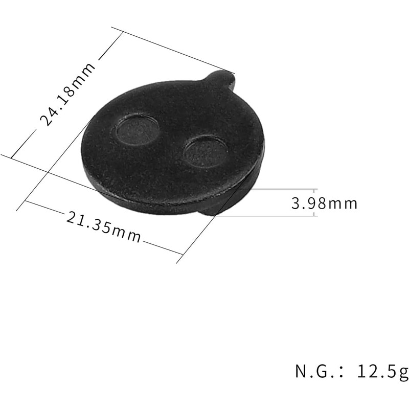 Set of 2 brake discs pads suitable for SoFlow SO4