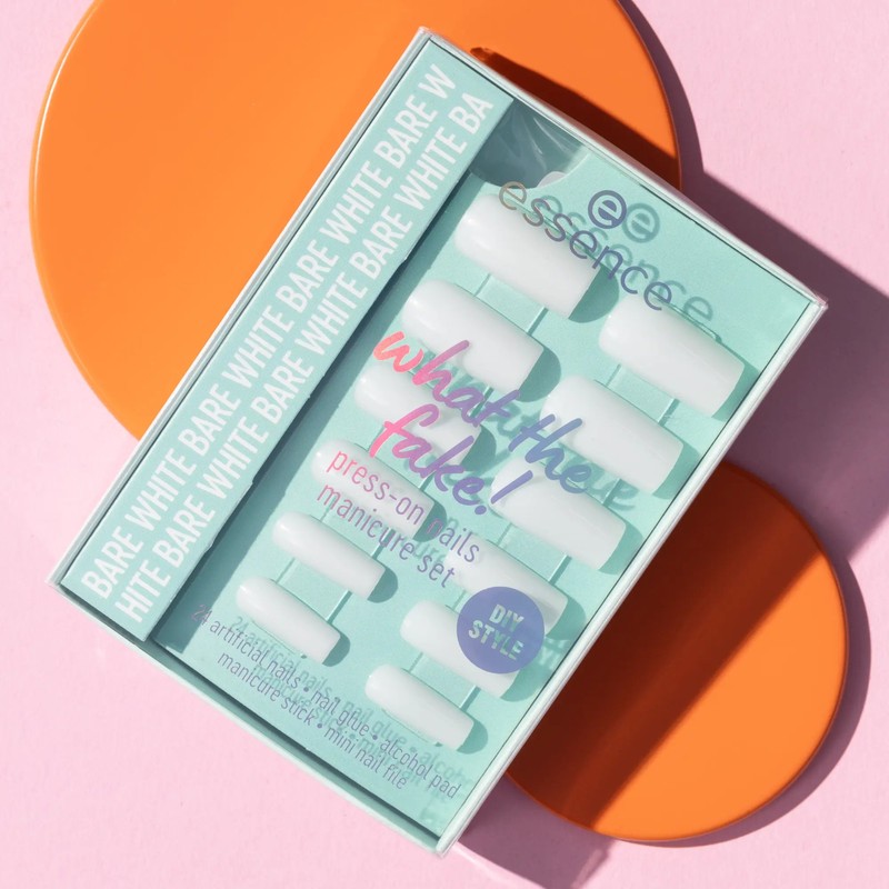 Essence What The Fake! Press-on Nails Manicure Set 04 Bare