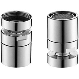 MroMax 3pcs 20mm Faucet Aerator Universal Female Faucet Aerator Nozzle Replacement Part for Bathroom Toilet Kitchen Sink Faucet Bidet Faucet