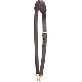 Senral Wide Leather Shoulder Strap 2.5 cm Brown Leather Shoulder Strap Adjustable Strap Compatible with Shoulder Bag, Handbag Graceful, Speedy35, Travel Bag Keepall 45 50 55