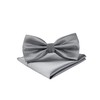 Massi Morino Bow Tie with Hanky Pre-tied Premium Men's Bow