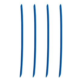 ZAOSU Replacement Rubber Kit – Four Replacement Bands for Hand Paddles and Finger Paddles, Colour: Blue