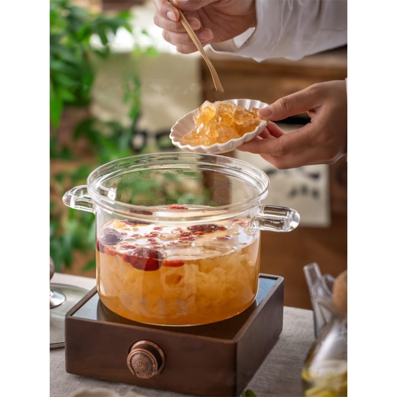 MOORCHOCO Yellow Rock Sugar for Pho, Medium-Sized (Large particles 10.58oz)