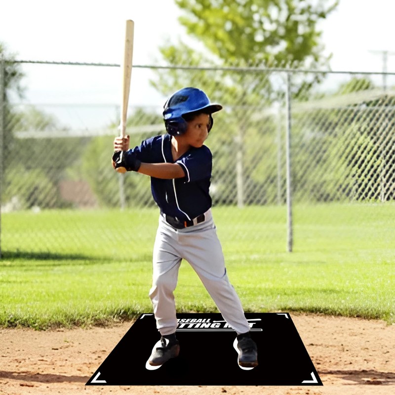 Xanadued Baseball Training Mat, T Ball, Baseball and Softball Batter