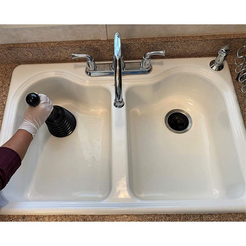 Skoye Practical Toilet Plunger Powerful High Pressure Suitable Sure Holder