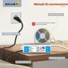 BRIMETI Trasformatore LED 220 24V 60W Esterno Alimentatore Driver IP67