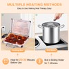 Hot Stones Massage Warmer Kit with Temperature Adjustment, 12 Pcs