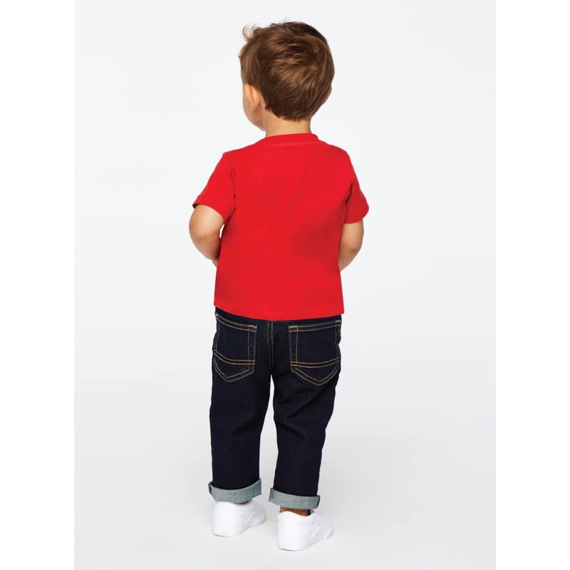 RABBIT SKINS Infant 100% Cotton Jersey Short Sleeve Tee, Light