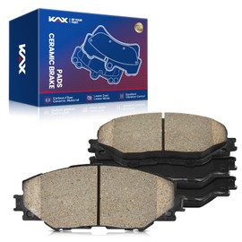 KAX D1211 Front Ceramic Brake Pads Sets Fit For Toyota RAV4 2006-2018, Corolla iM 2017-2018, Matrix 2009-2013, Mirai 2016-2020, Pontiac Vibe 2009-2010, Scion tC 2011-2016, iM 2016, 4pcs