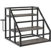 Vantimo Coffee Syrup Rack Organizer, 3 Tier Countertop Storage Shelves,