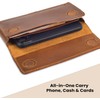 Leather Village Phone Holster Belt Clip Style for Men –