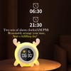 Etigood Cute Alarm Clock, Cute Cartoon Animal Deer/Sheep/Puppy/Eggs/Tigers-Shaped OK to