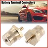 ACROPIX 1 Pair M5 to M6 Battery Terminal Connector Brass