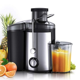 Juicer Machines, 800W Powerful Juicer Machines with 2.5inch Large Feed Chute Fully Automatic Centrifugal Juice Extractor Maker, 2 Speeds, Residue Separated, Easy to Clean