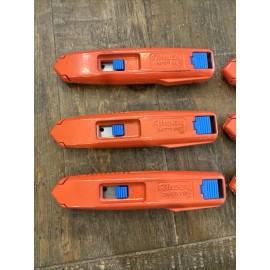Allway Set Of 6 Allway SAFETY KNIFE SRK-B6 Box Cutter with 6 Blades Retractable Blade