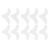 10 Pcs Wrinkle Stickers Hydrogel V Shape Moisturizing Nasolabial Folds