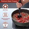 Youery Minced Meat Chopper Meat Masher Handheld