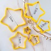 12-Piece Star Cookie Cutters, Fondant Doughnut Cookie Cutters Set, Christmas
