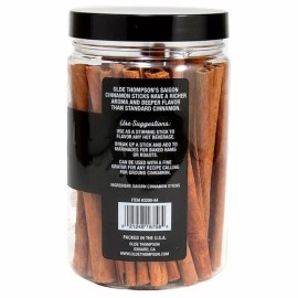 Olde Thompson Saigon Cinnamon Sticks 6.6oz Rich Aroma Kosher Fresh Deeper Flavor