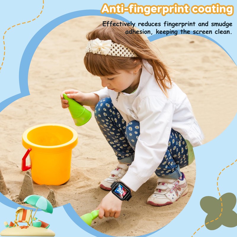 ottpluscase for Bark Watch Screen Protector, [3 Pack] Tempered Glass