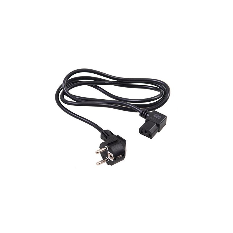 Maclean MCTV-803 Earthing Contact Angled to IEC Plug Left Angled