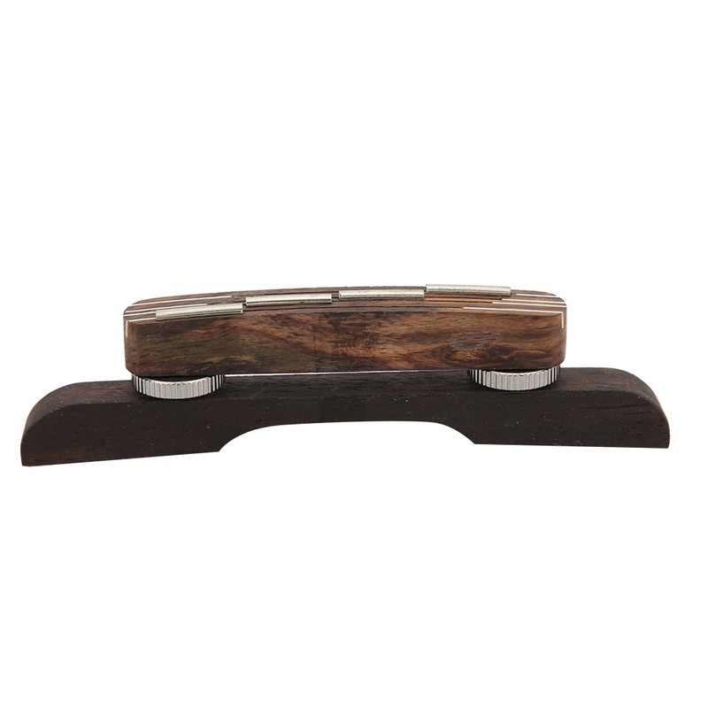 Guitar Bridge Rosewood 4-Strings Delicate Mandolin Musical Instrument AccessoriesRose Color